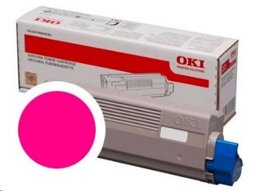 Obrázek OKI Magenta toner do C834/C844 (10 000 stránek)