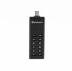 Obrázek VERBATIM USB C 3.1 Drive 128 GB - Keypad Secure (R:160/W:150 MB/s) GDPR