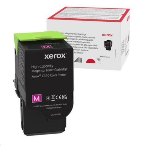 Obrázek Xerox Magenta High-Capacity toner pro C31x (5 500 stran)