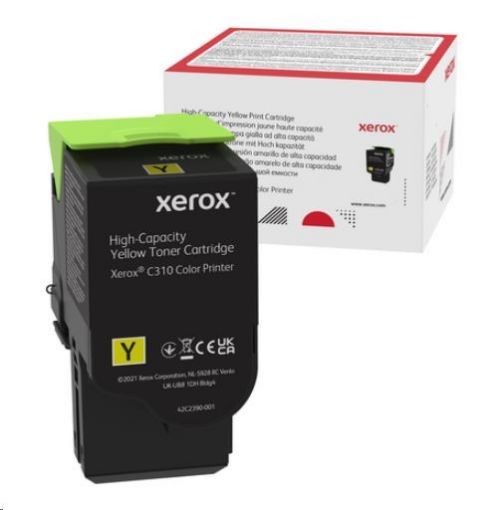 Obrázek Xerox Yellow High-Capacity toner pro C31x (5 500 stran)