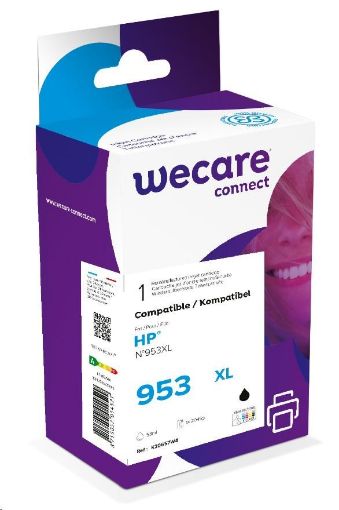 Obrázek WECARE ARMOR cartridge pro HP OfficeJet Pro 8218, 8710, 8720, 8730, 8740 černá 53ml (953XL)