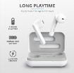 Obrázek TRUST sluchátka Primo Touch Bluetooth Wireless Earphones - white