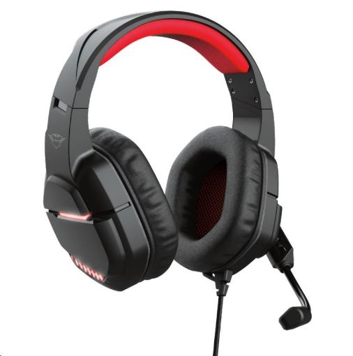 Obrázek TRUST sluchátka s mikrofonem GXT 448 Nixxo Illuminated Headset