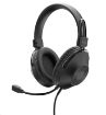 Obrázek TRUST sluchátka s mikrofonem Ozo Over-Ear USB Headset