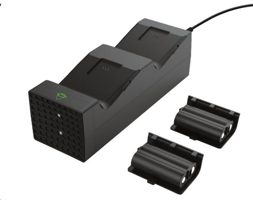 Obrázek TRUST nabíjecí stanice GXT 250 Duo Charging Dock for Xbox Series X / S