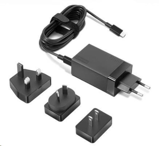 Obrázek LENOVO napájecí cestovní adaptér 65W USB-C AC Travel Adapter