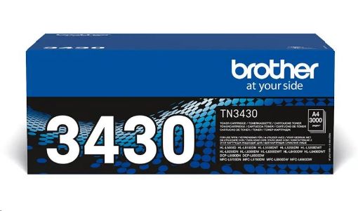 Obrázek BROTHER Toner TN-3430 ( HL-L5xxx,HL-L6xxx, DCP/MFC-L5xxx, DCP/MFC-L6xxx,3 000 str. A4)