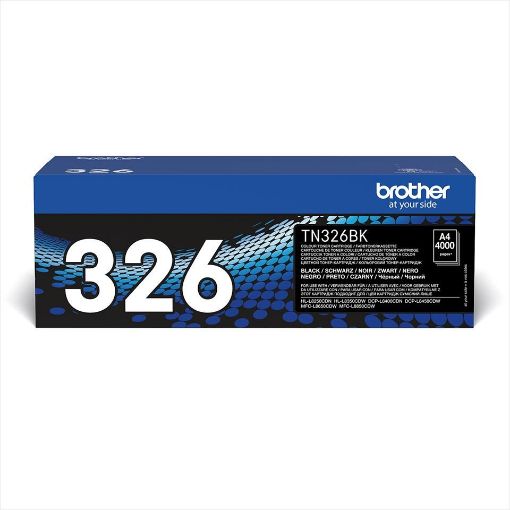 Obrázek BROTHER Toner TN-326BK Laser Supplies -  4000stran - pro DCP-L8450CDW