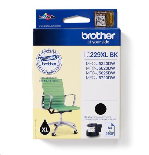 Obrázek BROTHER INK LC-229XLBK Inkjet Supplies