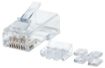 Obrázek Intellinet konektor RJ45, Cat6A, UTP, 15µ, drát, 80 ks v nádobě