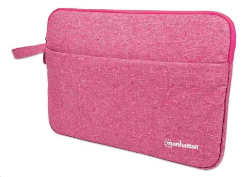 Obrázek MANHATTAN Pouzdro Laptop Sleeve Seattle, Fits Widescreens Up To 14.5", 383 x 270 x 30 mm, Coral