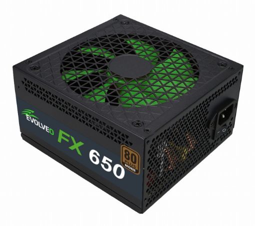 Obrázek EVOLVEO FX 650 , zdroj 650W ATX, 14cm, tichý, 80+ bronze, bulk