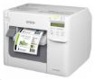 Obrázek Epson ColorWorks C3500, cutter, disp., USB, Ethernet, NiceLabel, white