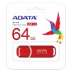 Obrázek ADATA Flash Disk 64GB UV150, USB 3.1 Dash Drive (R:90/W:20 MB/s) červená