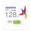 Obrázek ADATA Flash Disk 128GB UV320, USB 3.1 Dash Drive, bílá/zelená