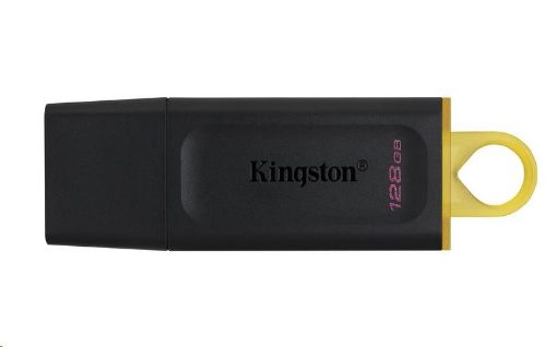 Obrázek Kingston Flash Disk 128GB USB3.2 Gen1 DataTraveler Exodia (Black + Yellow)