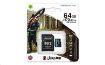 Obrázek Kingston MicroSDXC karta 64GB Canvas Go! Plus, R:170/W:70MB/s, Class 10, UHS-I, U3, V30, A2 + Adaptér