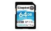 Obrázek Kingston SDXC karta 64GB Canvas Go! Plus, R:170/W:90MB/s, Class 10, UHS-I, U3, V30