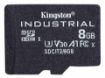 Obrázek Kingston MicroSDHC karta 8GB Industrial C10 A1 pSLC Card Single Pack