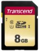 Obrázek TRANSCEND SDHC karta 8GB 500S, UHS-I U1 (R:95/W:20 MB/s)