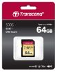 Obrázek TRANSCEND SDXC karta 64GB 500S, UHS-I U3 V30 (R:95/W:50 MB/s)