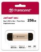 Obrázek TRANSCEND Flash Disk 256GB JetFlash®930C, TLC, USB 3.2/USB Type C (R:420/W:400 MB/s) černý