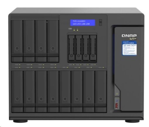 Obrázek QNAP TVS-h1688X-W1250-32G (6C/Xeon W-1250/3,3-4,7GHz/32GBRAM/12x3,5SATA/4x2,5SATA/2xM.2/4x2,5GbE/6xUSB3.2/3xPCIe)