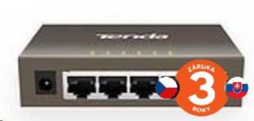 Obrázek Tenda TEG1005D 5-portový Gigabit Ethernet Switch, 10/100/1000Mbps, Kov