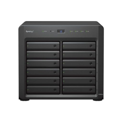 Obrázek Synology DS3622xs+ DiskStation (6C/XeonD-1531/2,2-2,7GHz/16GBRAM/12xSATA/2xUSB3.2/2xGbE/2x10GbE/1xPCIe)