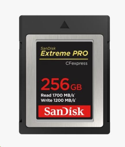 Obrázek SanDisk Compact Flash 256GB Express Extreme Pro (R:1700/W:1200 MB/s)