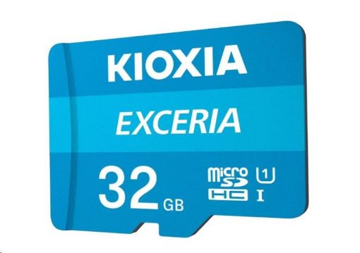 Obrázek KIOXIA Exceria microSD card 32GB M203, UHS-I U1 Class 10