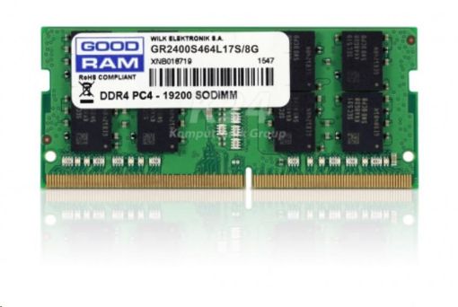 Obrázek GOODRAM SODIMM DDR4 8GB 2400MHz CL17