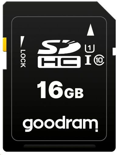 Obrázek GOODRAM SDHC karta 16GB (R:100/W:10 MB/s) UHS-I Class 10