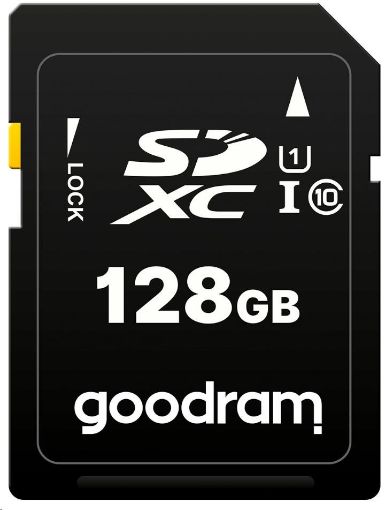 Obrázek GOODRAM SDXC karta 128GB (R:100/W:10 MB/s) UHS-I Class 10