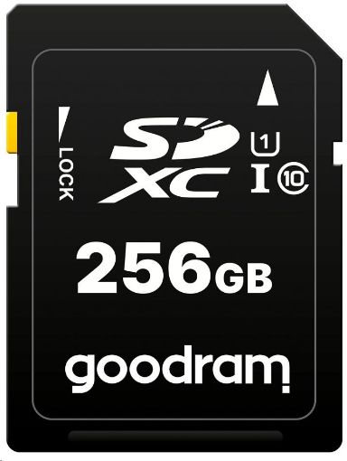 Obrázek GOODRAM SDXC karta 256GB (R:100/W:10 MB/s) UHS-I Class 10