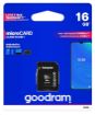 Obrázek GOODRAM MicroSDHC karta 16GB M1AA, UHS-I Class 10, U1 + adaptér