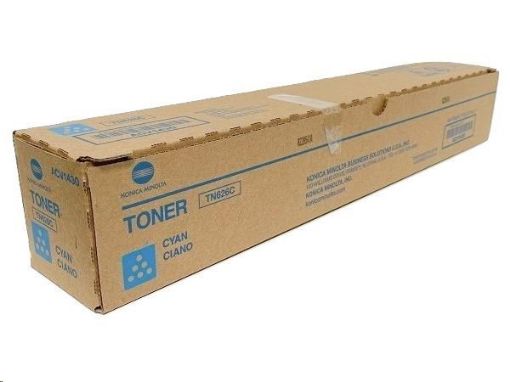 Obrázek Minolta Toner TN-626C, azurový do bizhub C450i, C550i, C650i (28k)