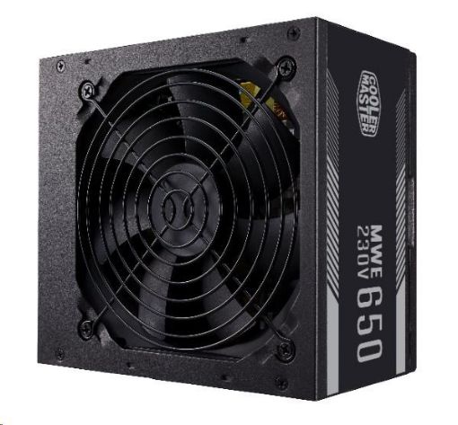 Obrázek Cooler Master zdroj MWE White 650W V2, 120mm, 80+