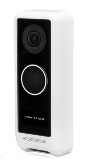 Obrázek UBNT UVC-G4-DoorBell [1600 x 1200 (UXGA), 30fps, H.264, úhel záběru 138°, IR, PIR, mikrofon, reproduktor]