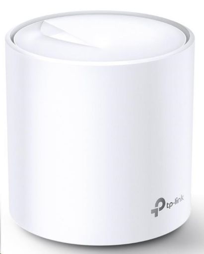 Obrázek TP-Link Deco X20(1-pack) WiFi6 Mesh (AX1800, 2,4GHz/5GHz, 2xGbELAN/WAN)