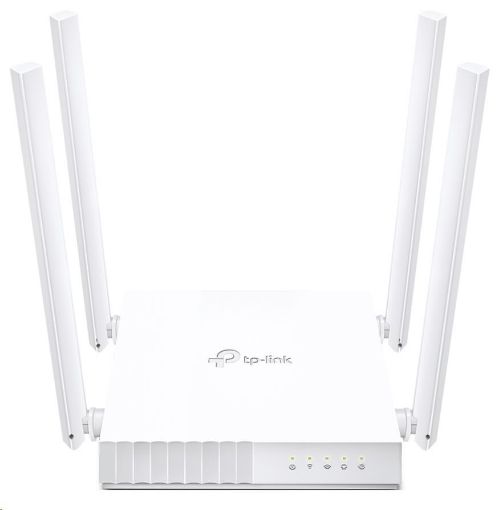 Obrázek TP-Link Archer C24 WiFi5 router (AC750, 2,4GHz/5GHz, 4x100Mb/s LAN, 1x100Mb/s WAN)