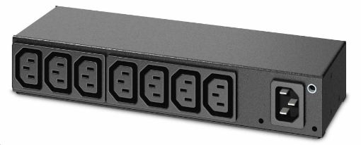 Obrázek APC Rack PDU, Basic, 0U/1U, 120-240V/15A, 220-240V/10A, (8) C13, IEC-320 C14