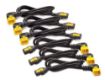 Obrázek APC Power Cord Kit (6 ks), Locking, C19 to C20, (90°), 0.6m