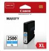 Obrázek Canon CARTRIDGE PGI-2500XL C azurová pro Maxify iB4050, iB4150, MB5050, MB5150, MB5155, MB5350, MB5450, MB5455 (1755str)