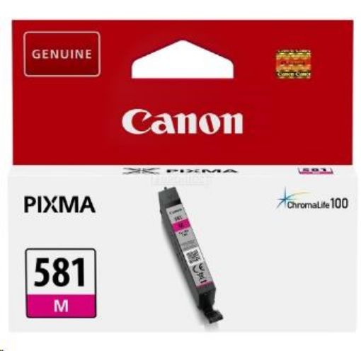 Obrázek Canon CARTRIDGE CLI-581 purpurová pro PIXMA TS615x, TS625x, TS635x, TS815x,TS825x, TS835x, TS915x  (237 str.)