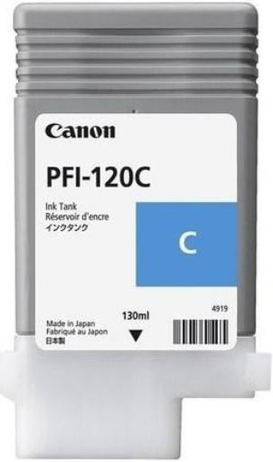 Obrázek Canon Cartridge PFI-120 azurová 130ml, pro iPF TM200, TM205, TM300, TM305