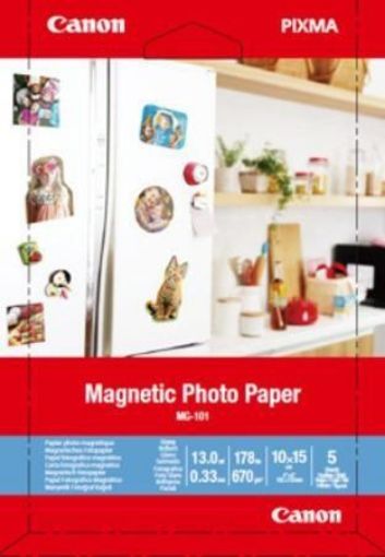 Obrázek Canon PAPÍR MAGNETIC PHOTO PAPER (MG-101) 10x15