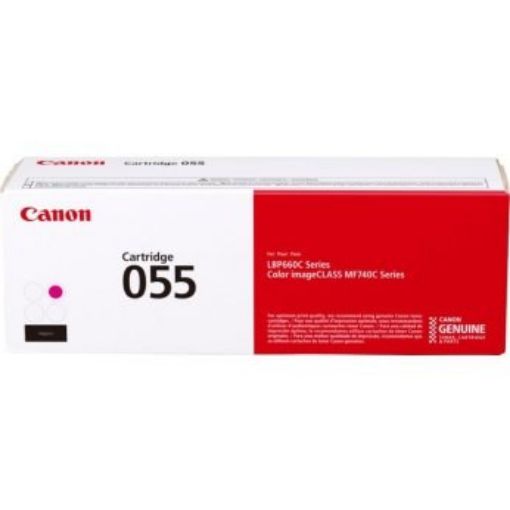 Obrázek Canon TONER CRG-055 purpurový pro i-SENSYS LBP663Cdw, LBP664Cx, MF742Cdw, MF744Cdw (2 100 str.)