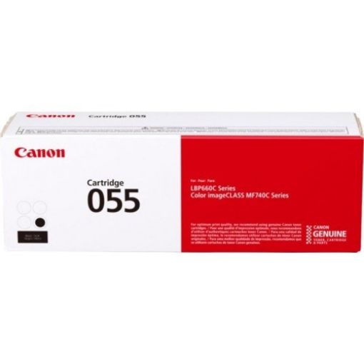 Obrázek Canon TONER CRG-055 černý pro i-SENSYS LBP663Cdw, LBP664Cx, MF742Cdw, MF744Cdw (2 300 str.)