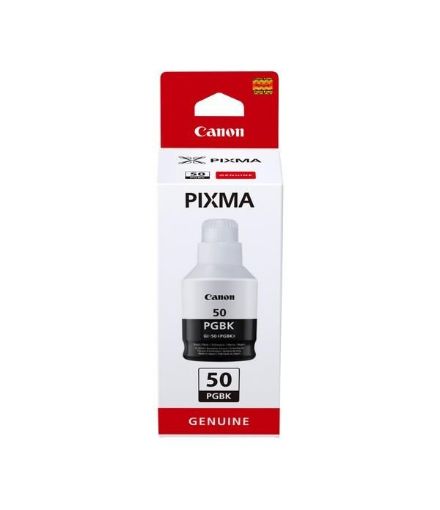 Obrázek Canon BJ INK GI-50 PG Black Ink Bottle pro Canon PIXIMA G7050,G6050,G5050,GM4040 GM4050,GM2050 (6000 str.)